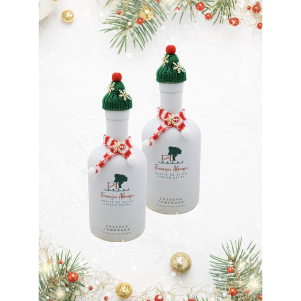 Pack especial Navidad, dos envases de 500ml - Aceite de Oliva Virgen Extra  - Reserva familiar